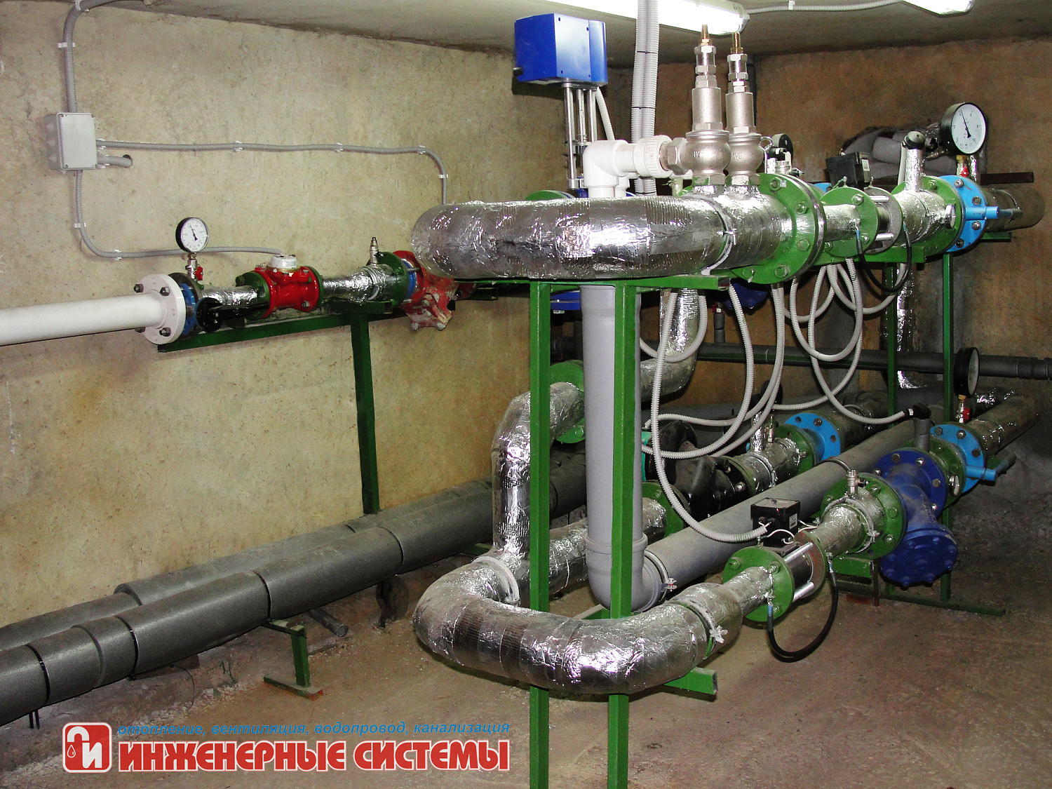 Индивидуальный тепловой пункт многоквартирного жилого дома (г. Курган, 2 мкр-он, дом 2)